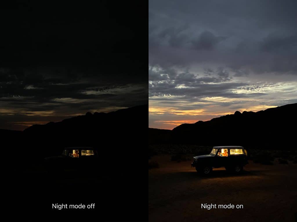 Apple's Night Mode as seen in the iPhone 11 Pro and iPhone 11 Pro Max