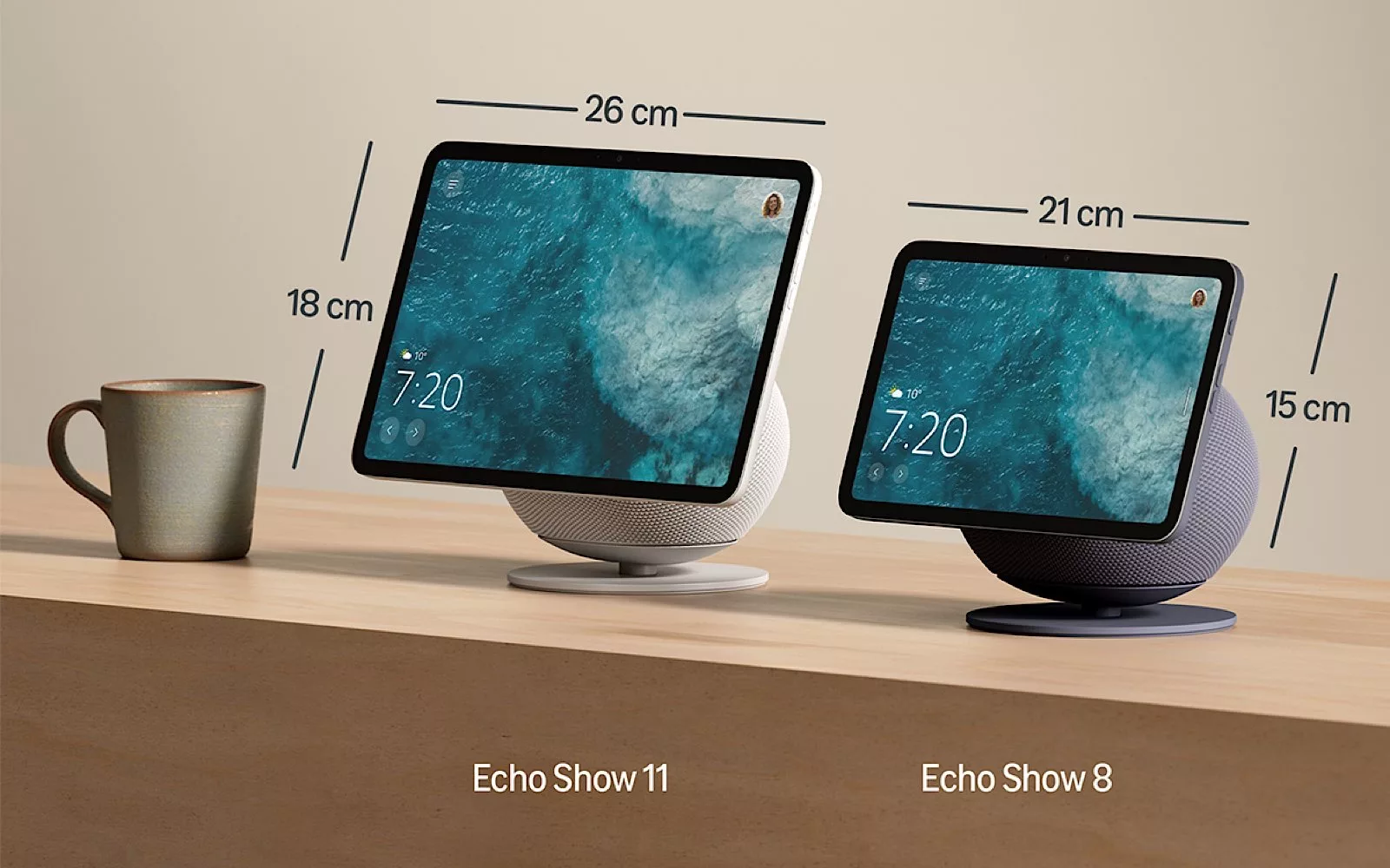 The new Echo Show 8 and 11 for 2025.